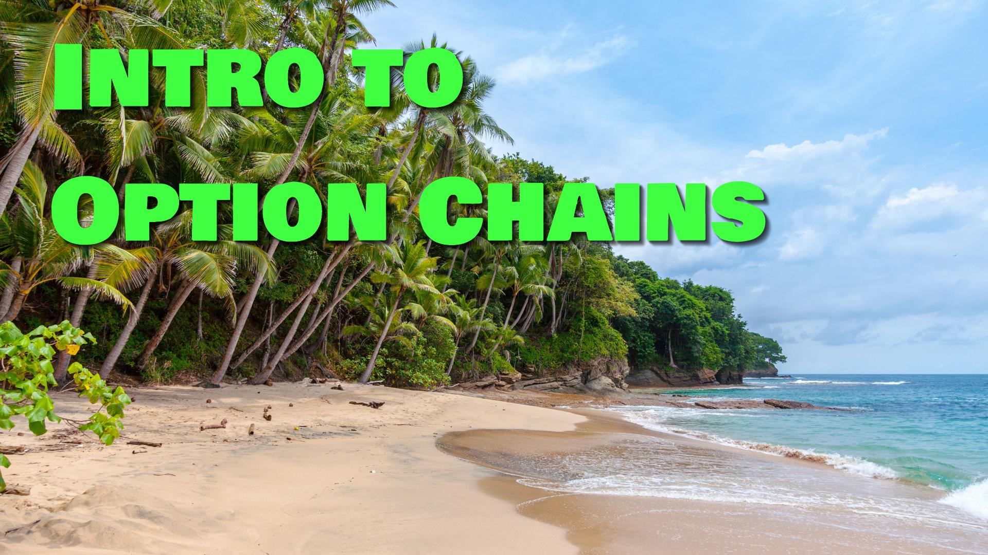 Intro to Options Chains